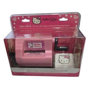 New Hello Kitty Sizzix Sidekick Little Shape-Cutting And Embossing System